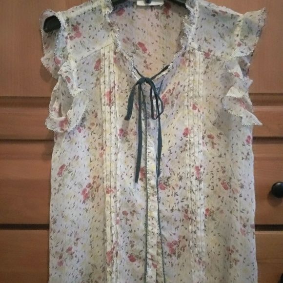 Ruffle Shirt - Picture 1 of 3